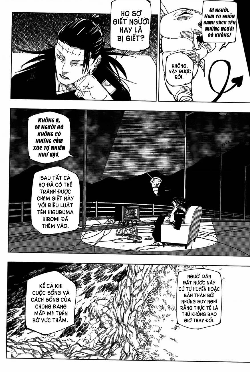 jujutsu kaisen - chú thuật hồi chiến chapter 222 5