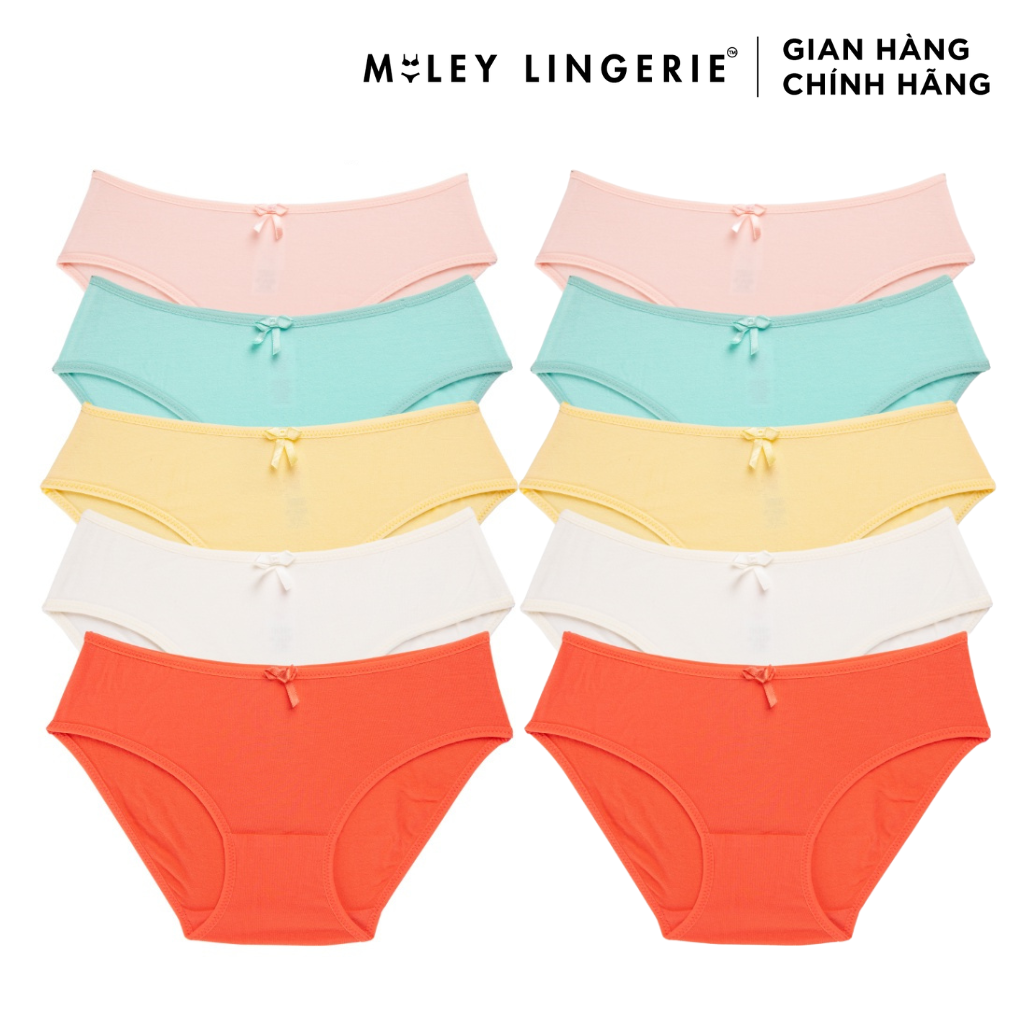 Bộ 10 Quần Lót Nữ Modal Miley Lingerie - Giao Màu Ngẫu Nhiên