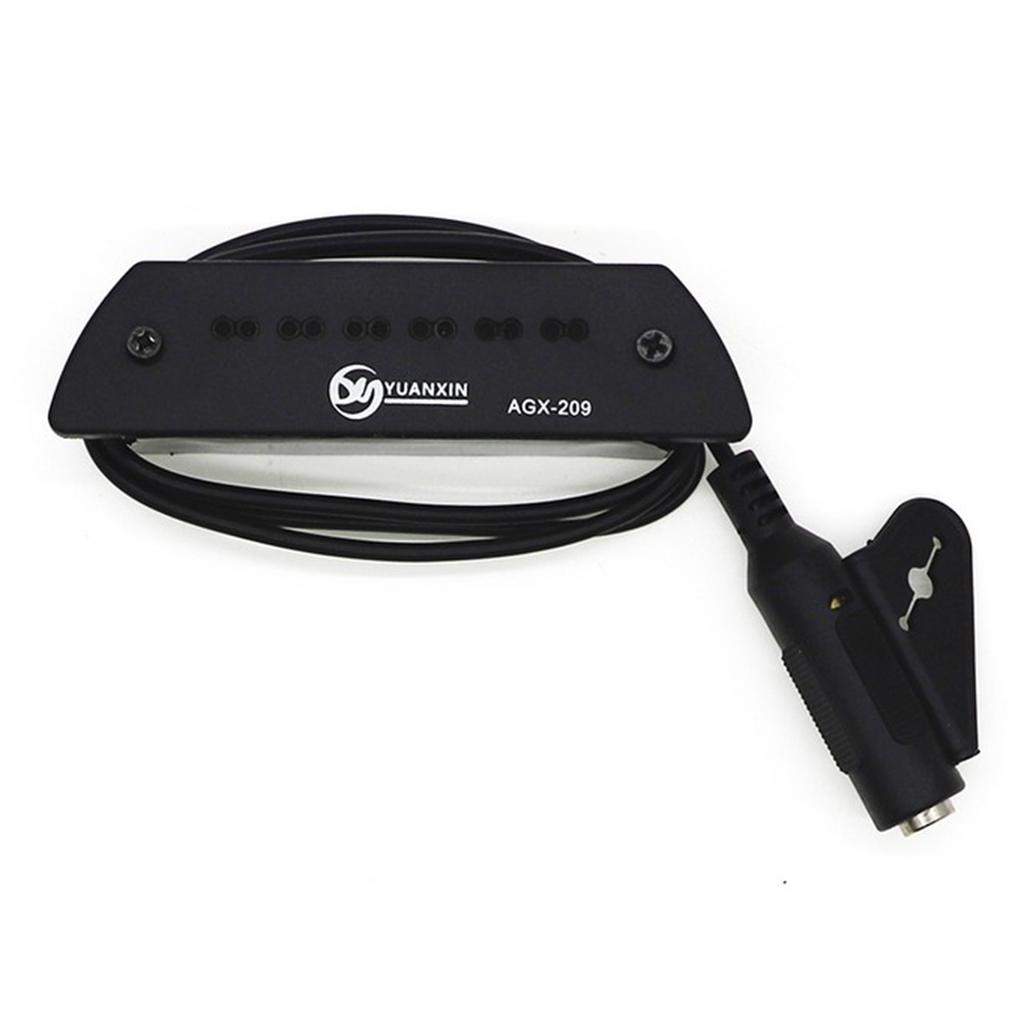 12 Lỗ Lỗ Âm Thanh Guitar Pickup Cho Dân Gian Đàn Guitar Cổ Điển Acoustic