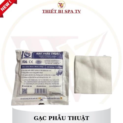 ( 1Gói 10) Miếng Gạc - Đắp Mặt Nạ Tiệt Trùng Cắt Sẵn 30x30cm