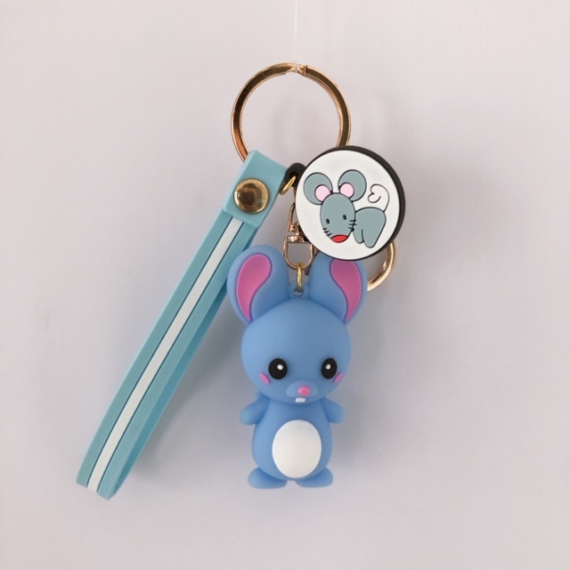 Móc Khóa Hình Thú - 12 Con Giáp - Giao màu ngẫu nhiên