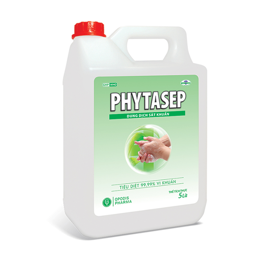 Nước rửa tay sát khuẩn Phytasep 5L