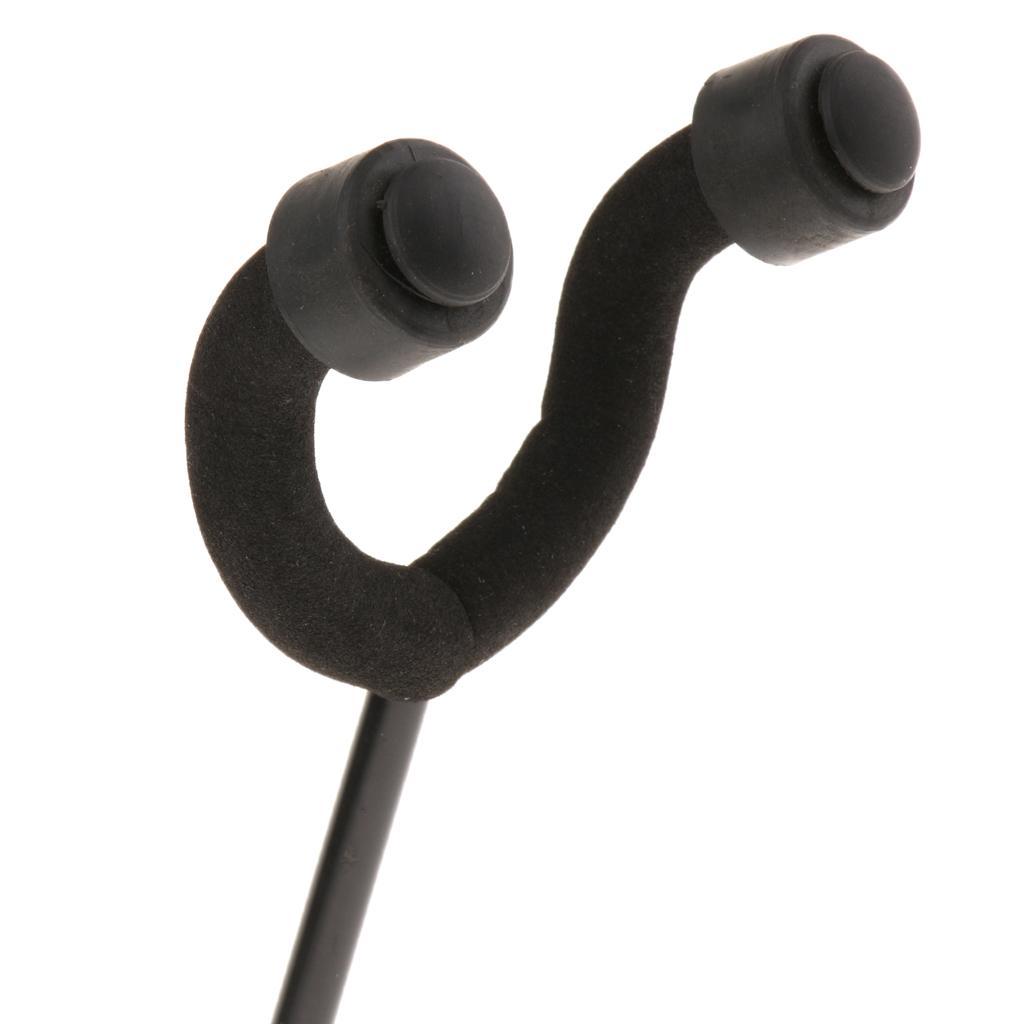 Black Guitars Bass Banjo Mandolin Wall Hanger Holder Rack Slatwall for Music Store School Exhibition Studio