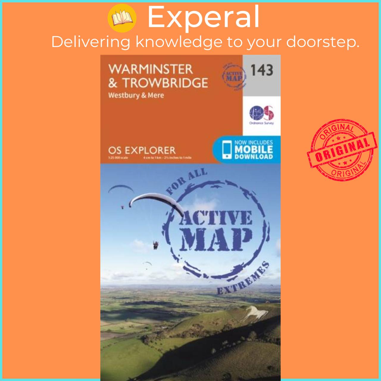 Sách - Warminster and Trowbridge by Ordnance Survey (UK edition, paperback)