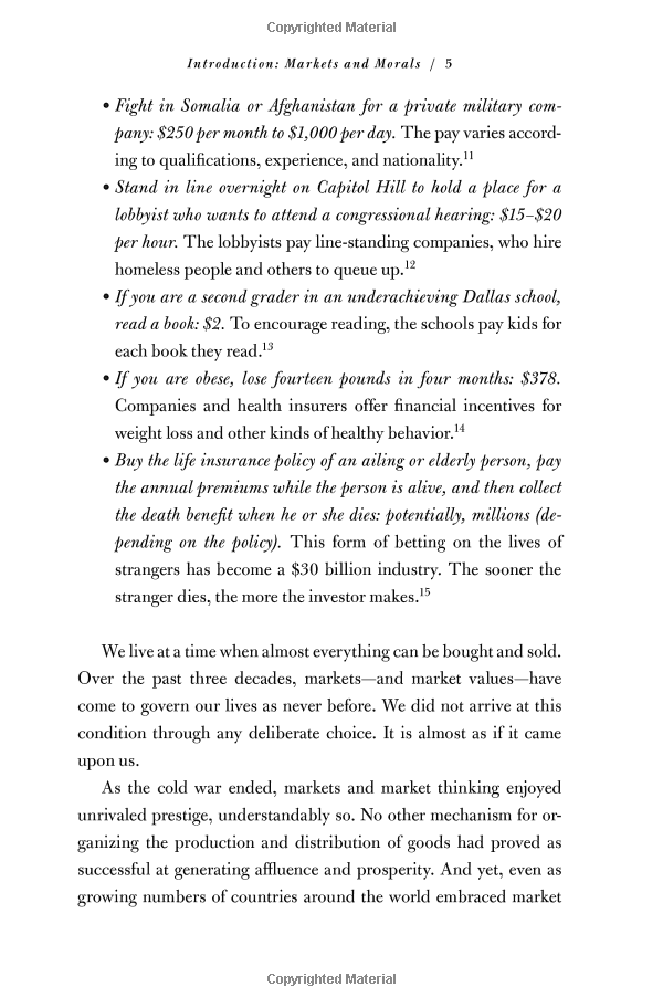 What Money Can't Buy