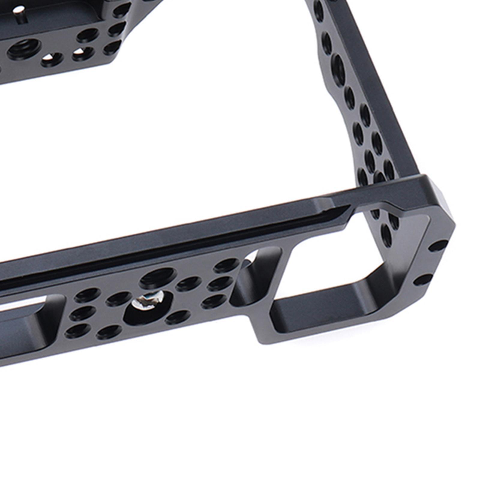 Camera Cage with 1/4-Inch Threads Replacement for A7M3 A7II