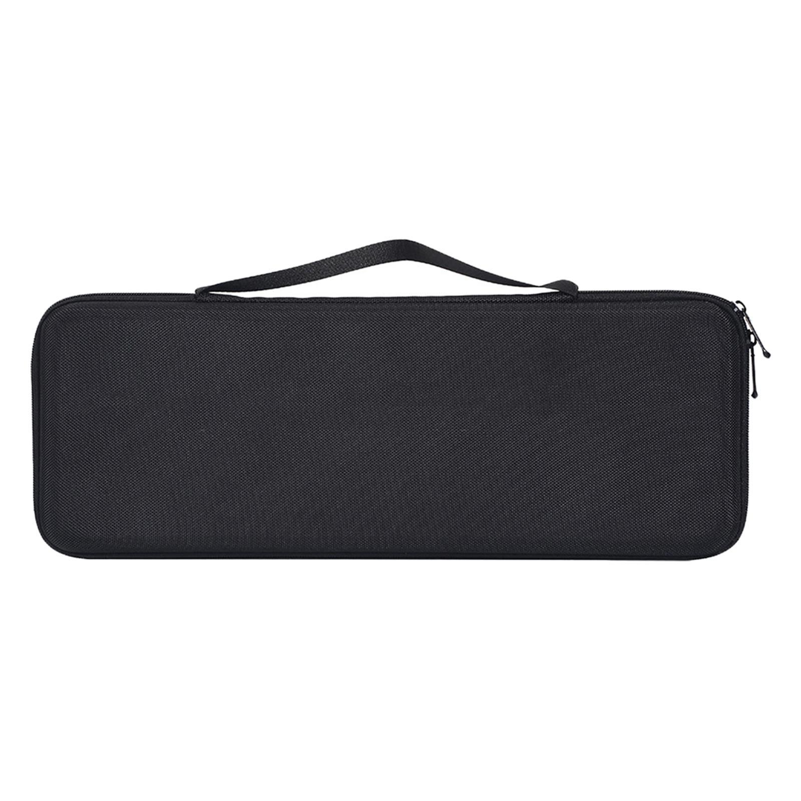 Keyboard Storage Bag, Handheld Carrying Case Waterproof Shockproof Simple Nylon Storage Shell for Logitech Bluetooth Mechanical Keyboard