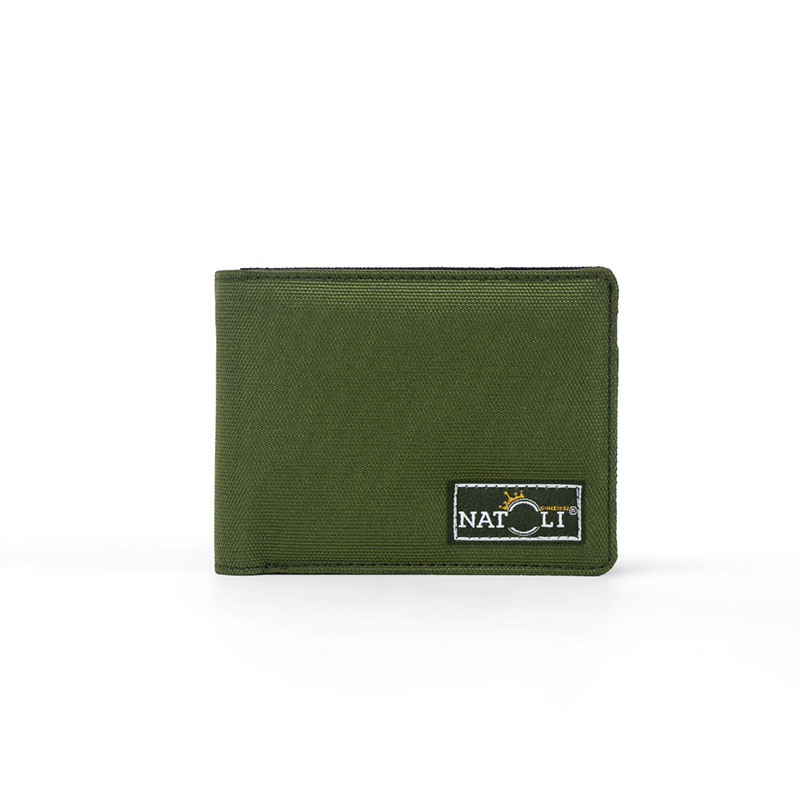 Ví da nam nữ dáng ngang NATOLI gập đôi đựng thẻ cầm tay cao cấp BST Simple Horizontal Wallet V4