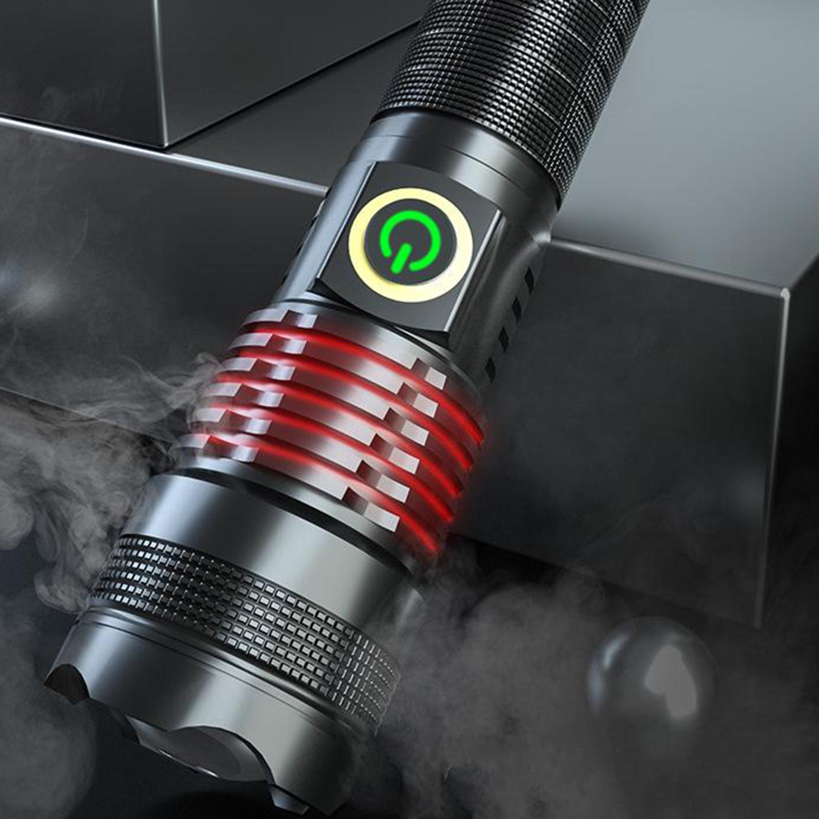 P50 Rechargeable LED Flashlight Torch Lamp