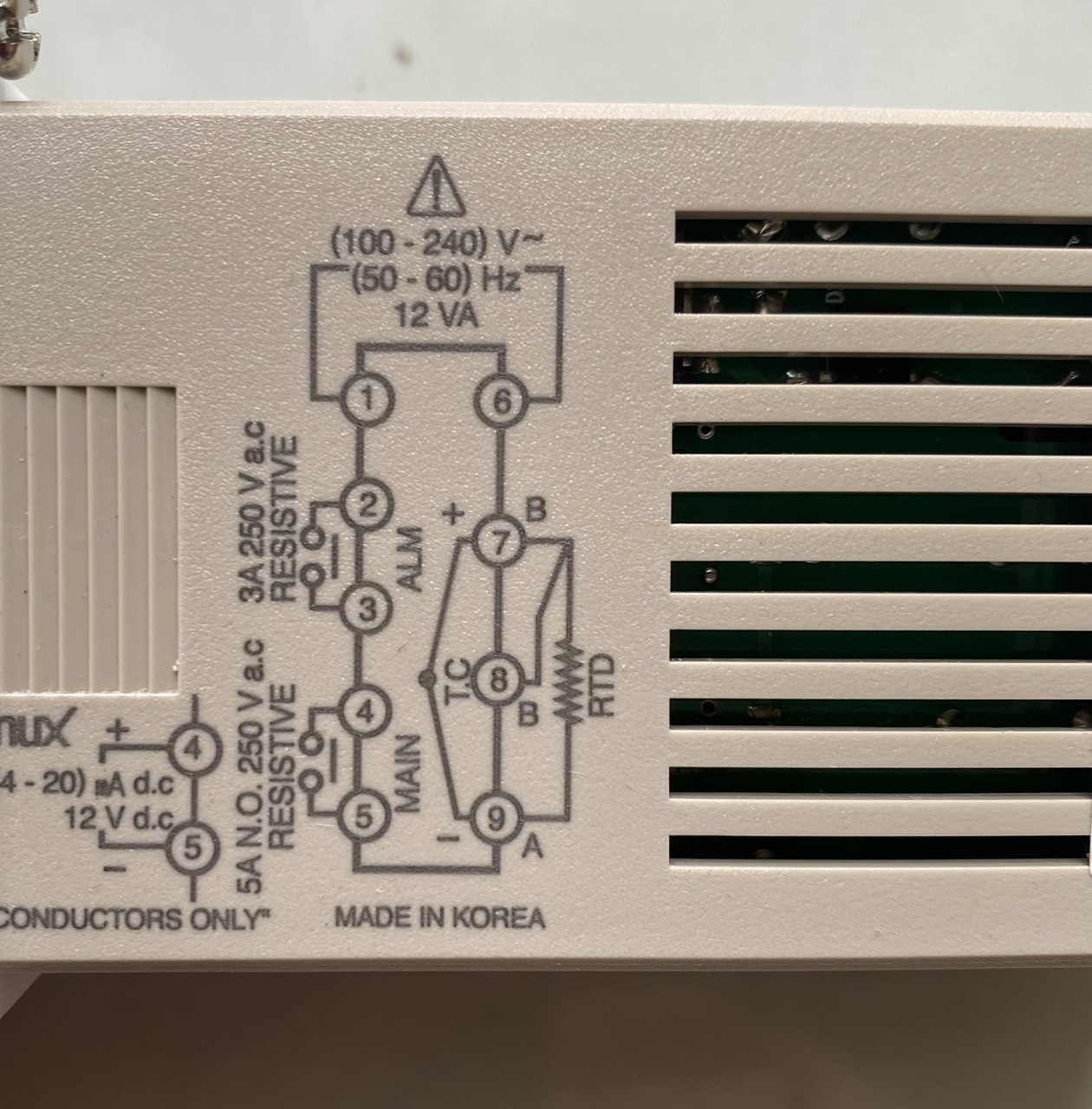 ĐỒNG HỒ ĐIỀU KHIỂN NHIỆT ĐỘ DX4-PMSNR