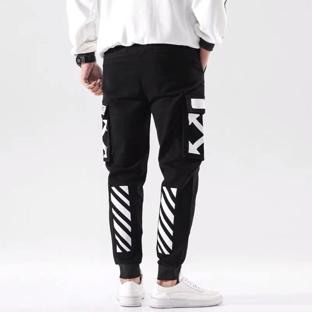 Quần Kaki Jogger Túi Hộp Hàn Quốc Unisex