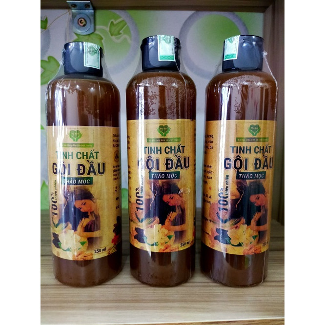 Combo dầu gội thảo mộc Mẹ Ken giá ưu đãi - gồm 03 chai mỗi chai 250ml