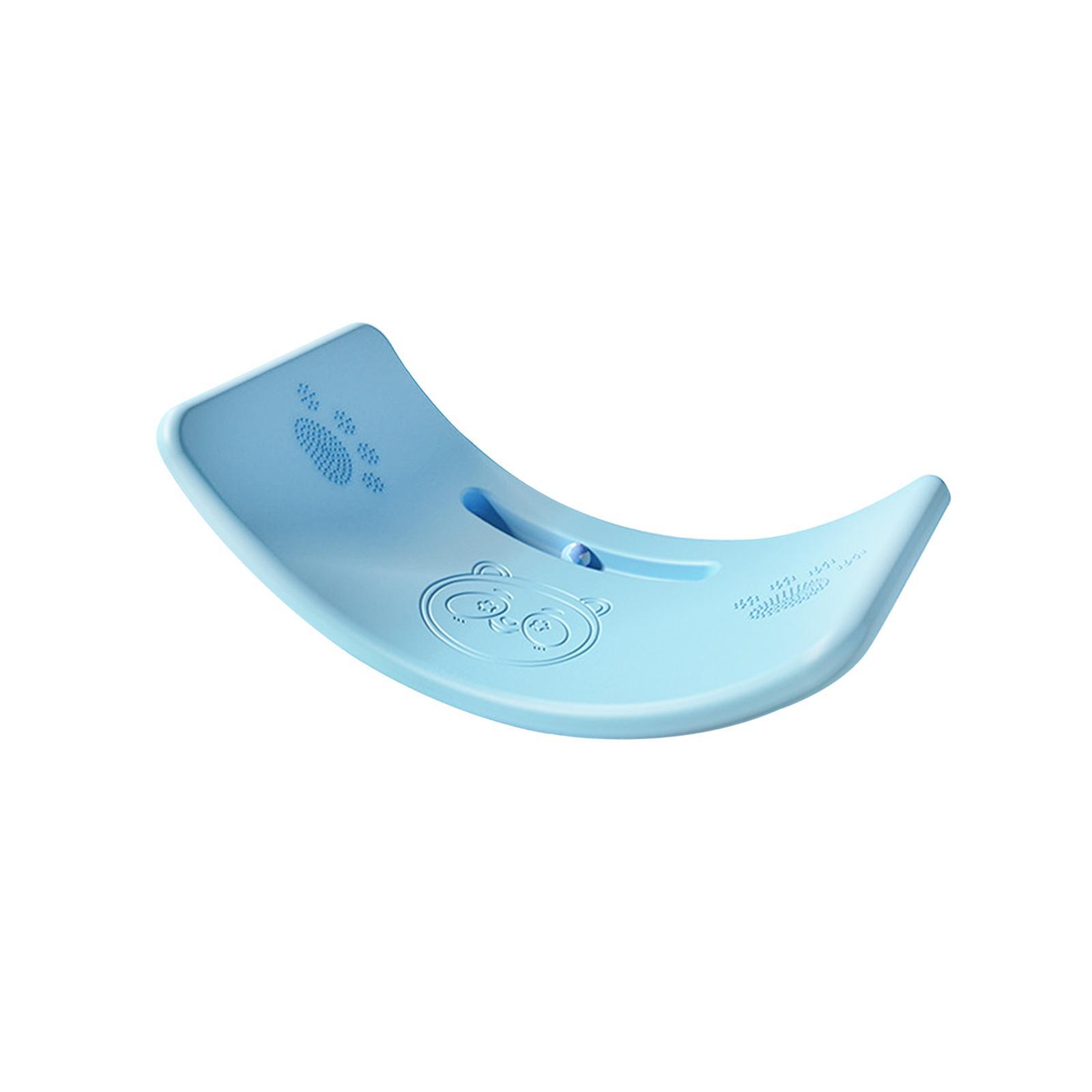 Kids Balance Board Children Wobble Board Indoor Outdoor Games Activity Body Coordination Exercise Equipment 35 Degree Curved Balance Trainer