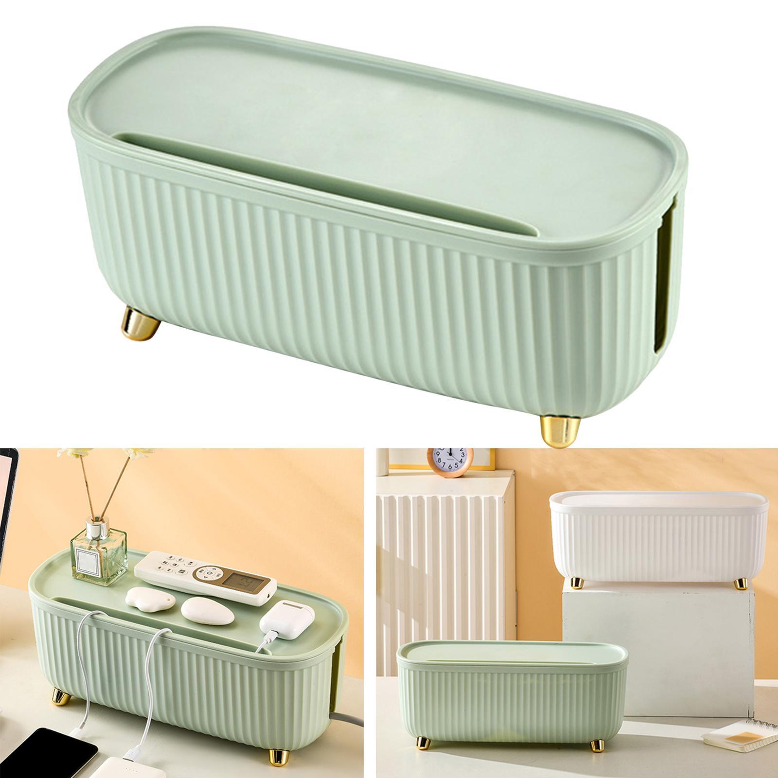 Cable Management Box,    Cord Holder   for Home and Office Household