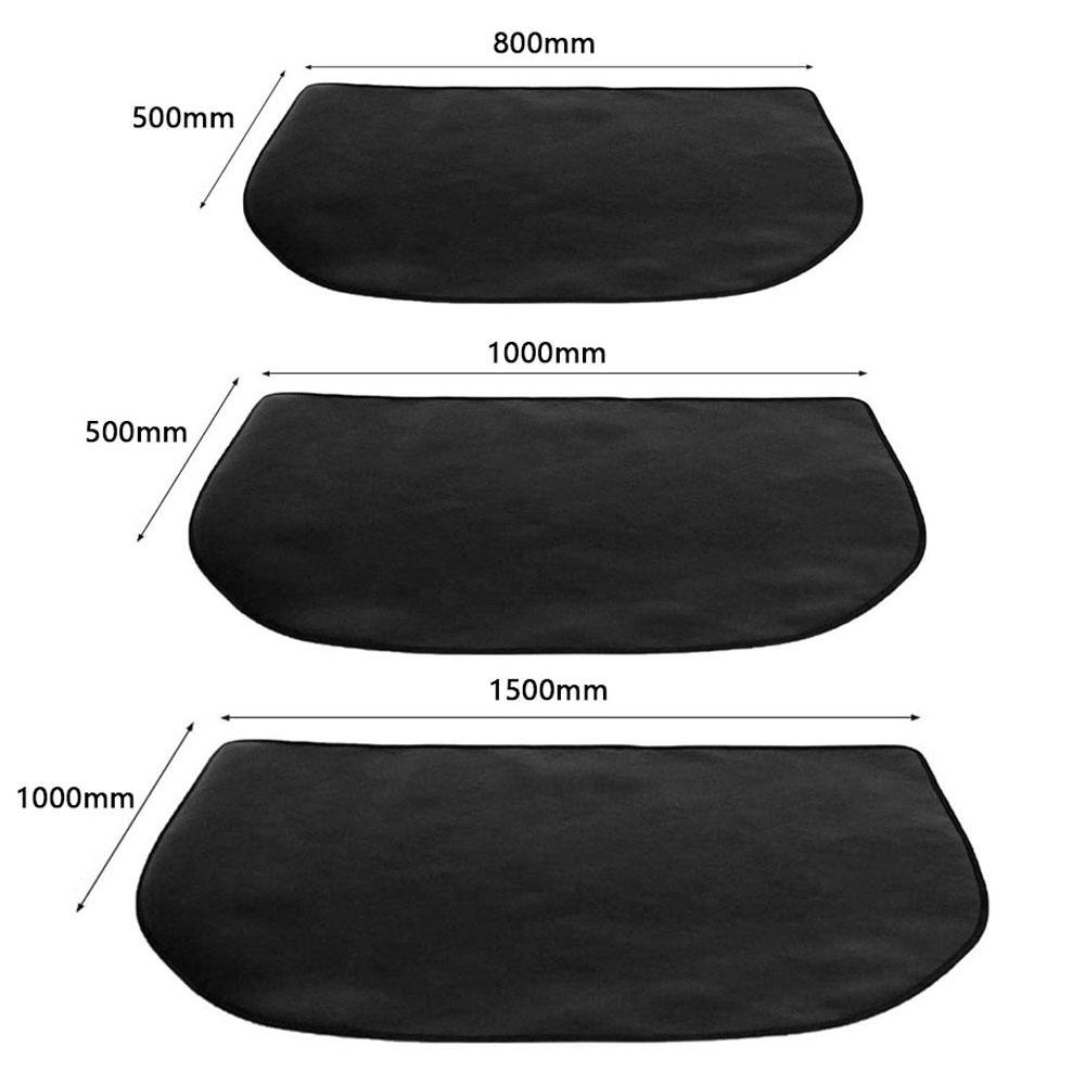 Thảm Bảo Vệ Sàn Lò Sưởi Brazier Chống Cháy Bằng Sợi Carbon