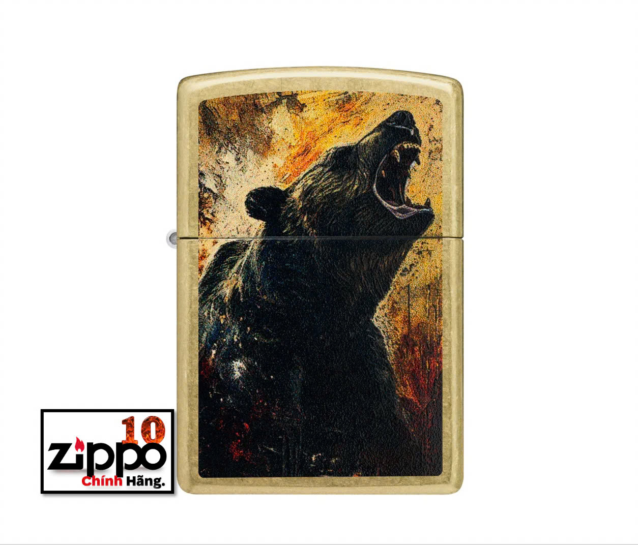 Bật lửa Zippo 46695 Grizzly Roar Design - Chính hãng 100%