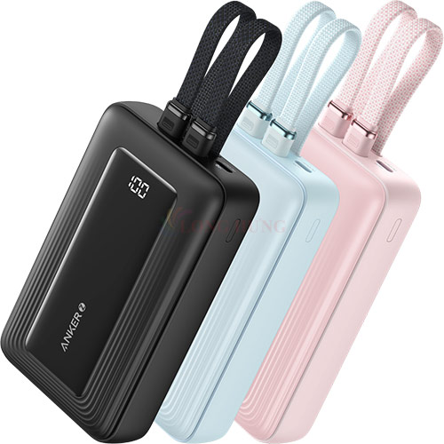 Sạc dự phòng Anker Zolo Power Bank MFI 1USB 1Type-C 30W 20000mAh A1681 - Hàng chính hãng