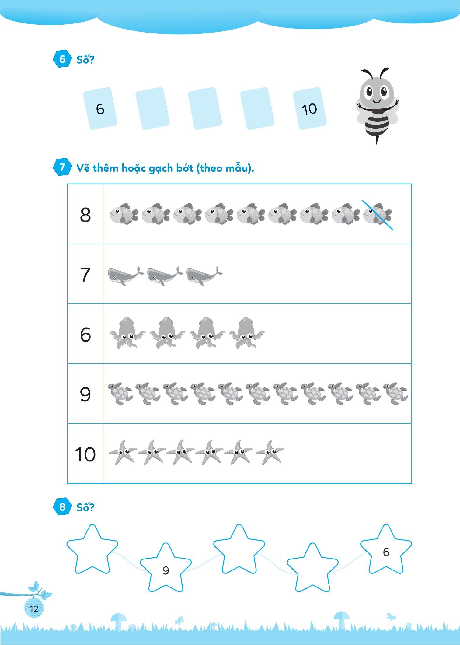 Bài Tập Bổ Trợ Toán Cơ Bản Và Nâng Cao Lớp 1 - Tập 1