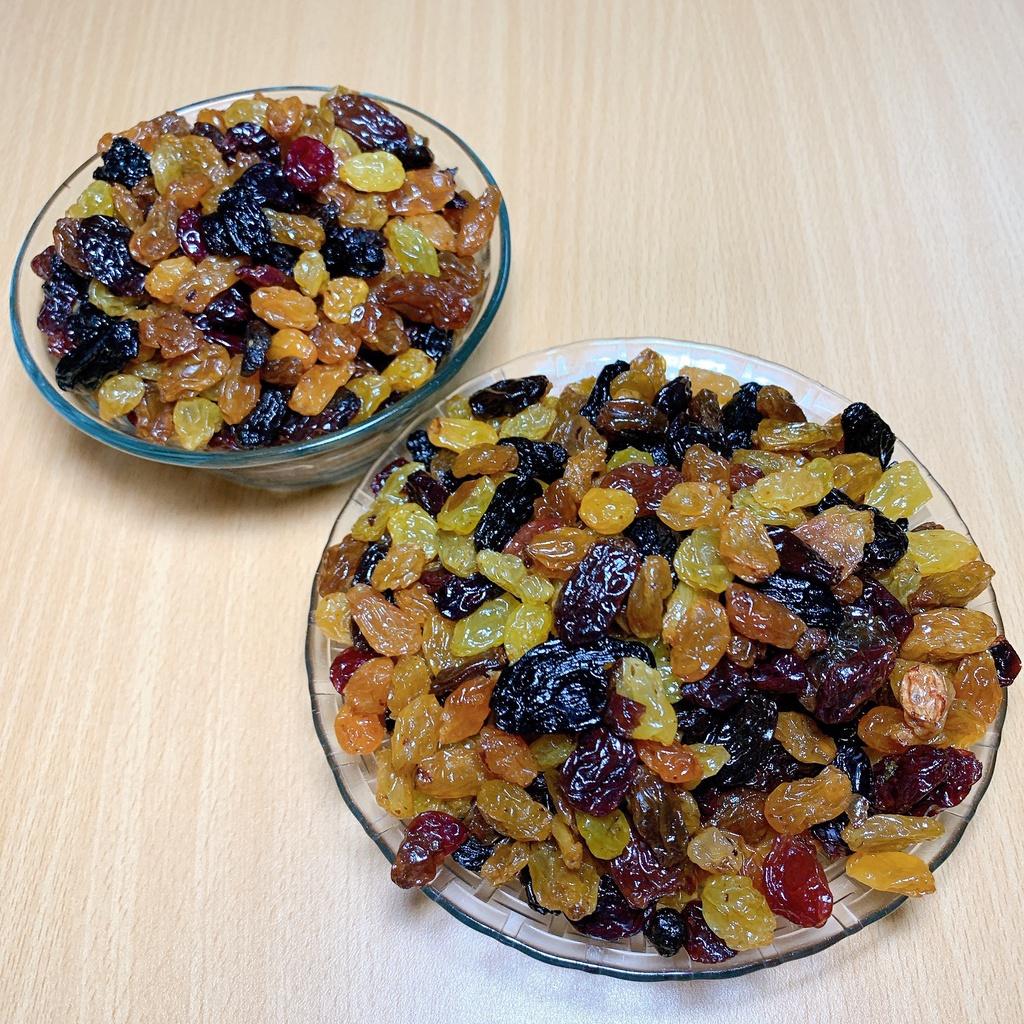 Nho khô mix 3 màu 250Gram