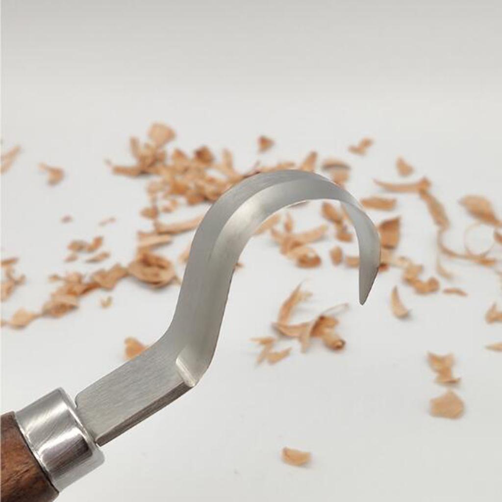5/8pcs Wood Carving Tools Set Hook Carving Cutter Detail Cutter Oblique Knife Trimming Knife Cutter DIY Crafts Gifts for Beginners