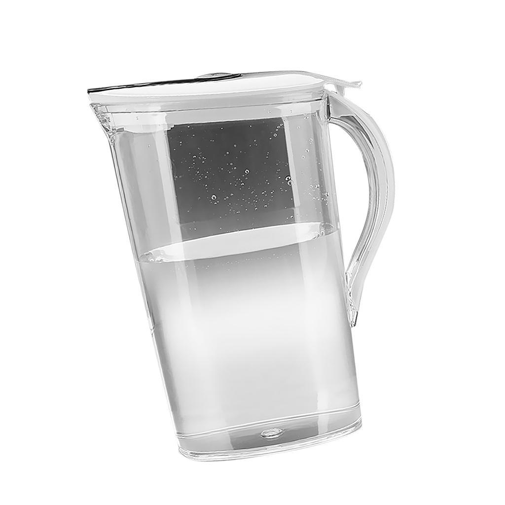 Plastic Jug Pitcher with Lid Water Jug for Cold Water Beverage Juice 2.1L