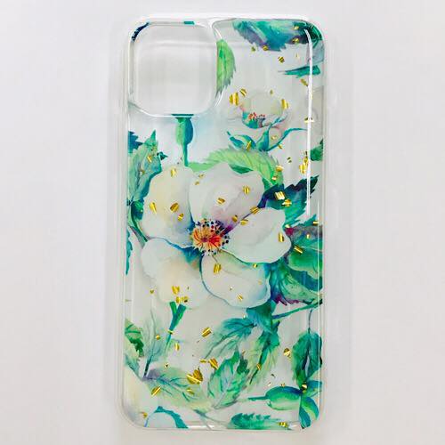 Ốp lưng cho iPhone 11 Pro hiệu i-KURA Bezel Flower X3 - Hàng nhập khẩu