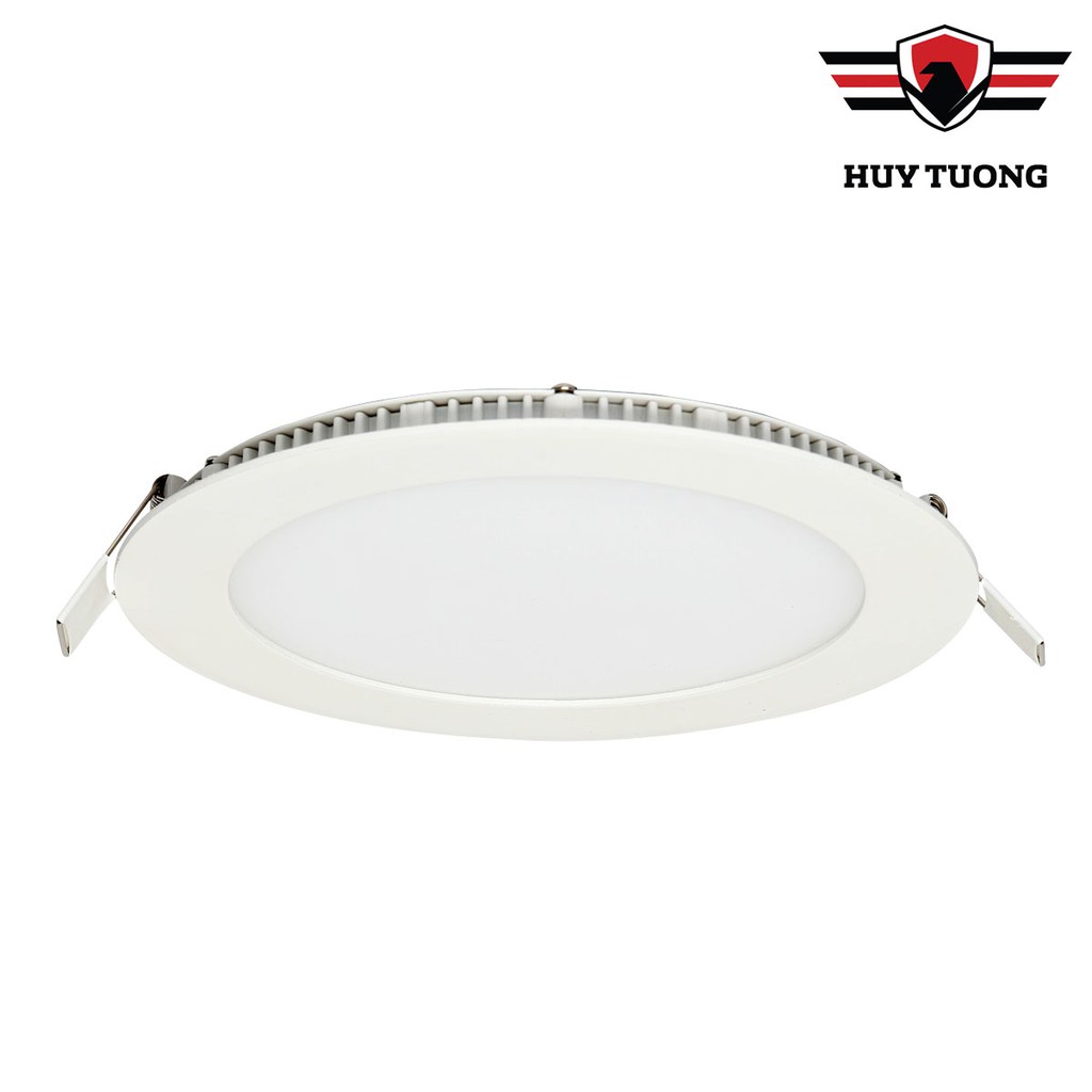 Đèn led âm trần tròn, đèn ốp trần ánh sáng trắng siêu mỏng cao cấp công suất 6W / 9W / 12W / 18W - Huy Tưởng