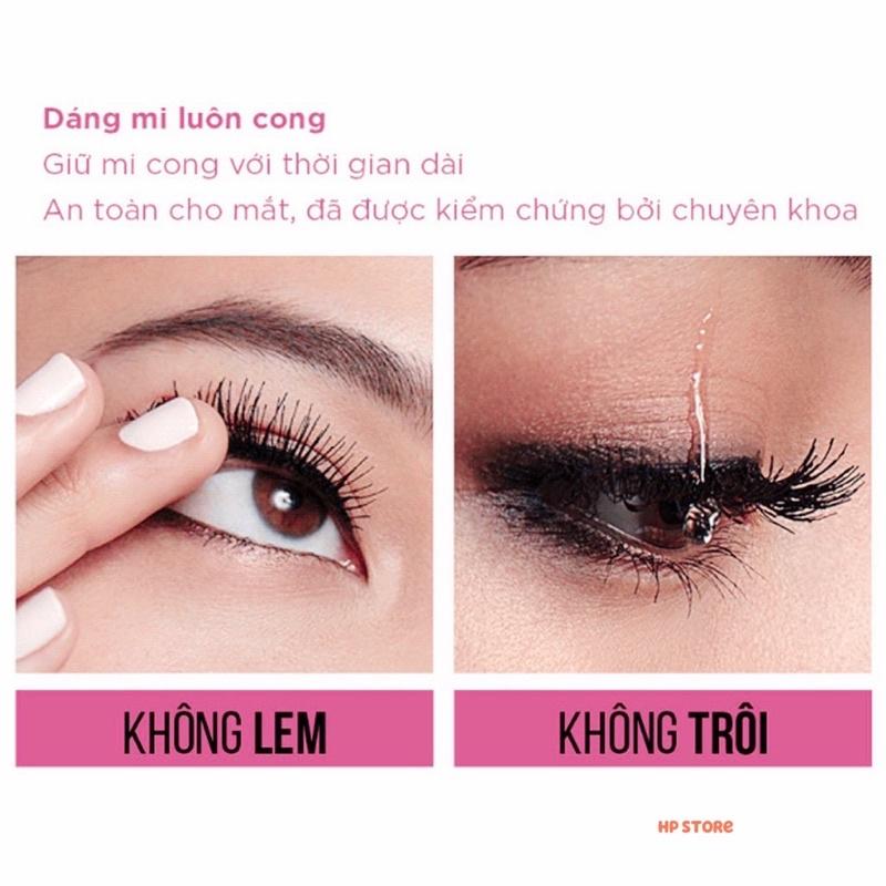 Mascara Dài Và Cong Mi, Thiết Kế Hồng Đen