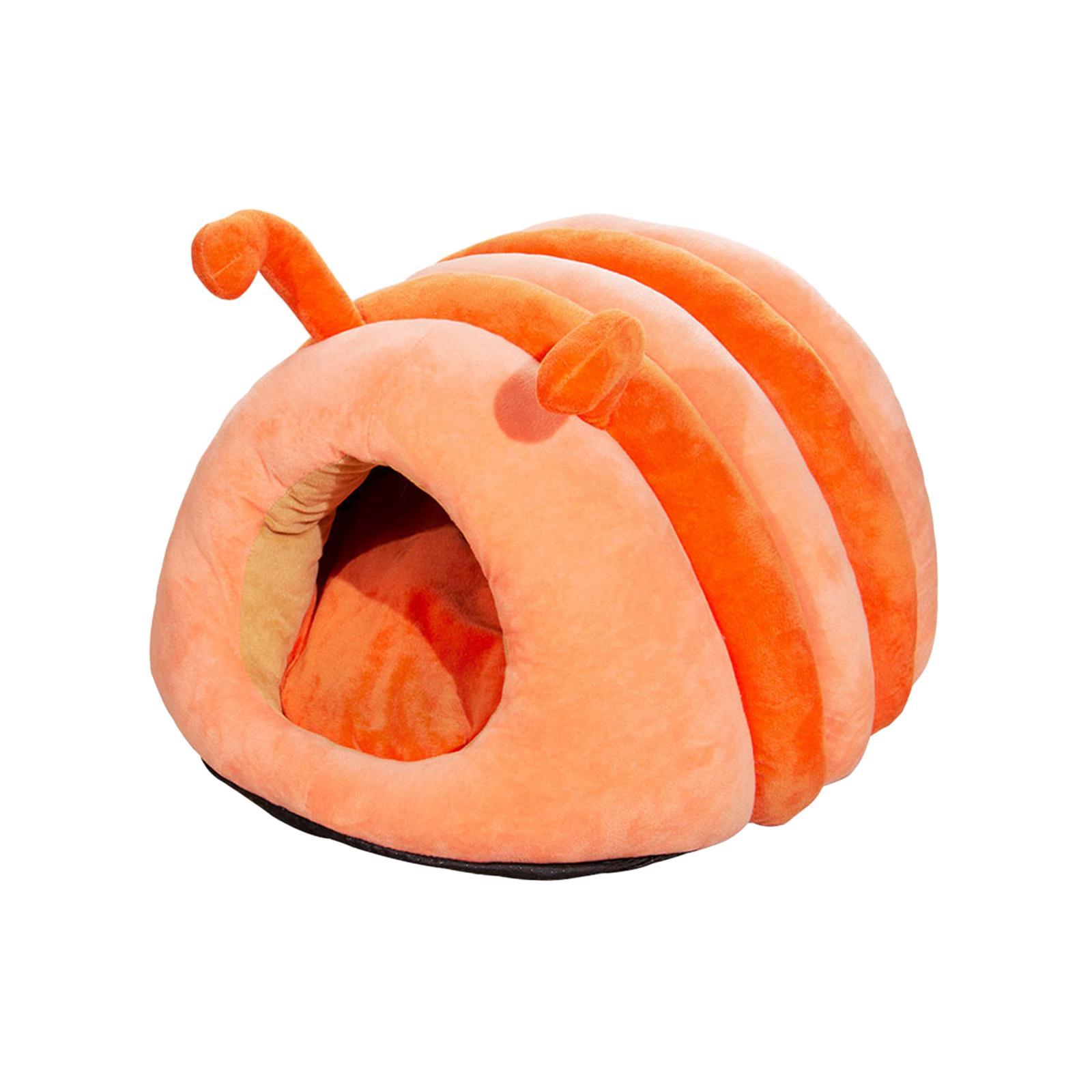 Animal Shape Cave Bed Cat Dog House Anti Slip Bottom Portable No Deformation Kennel Pad Sleeping Bed for Rabbit