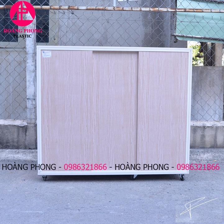 Tủ giày cửa lùa ngang 1m2 nhựa đài loan free ship hỏa tốc
