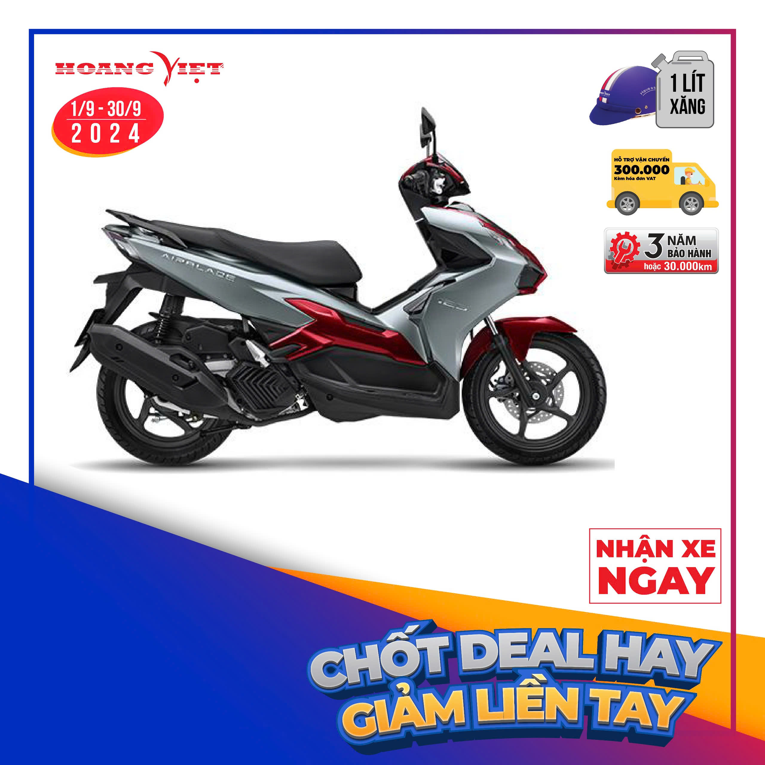 Xe máy Honda Air Blade 125cc 2025 - Phiên Bản Cao Cấp