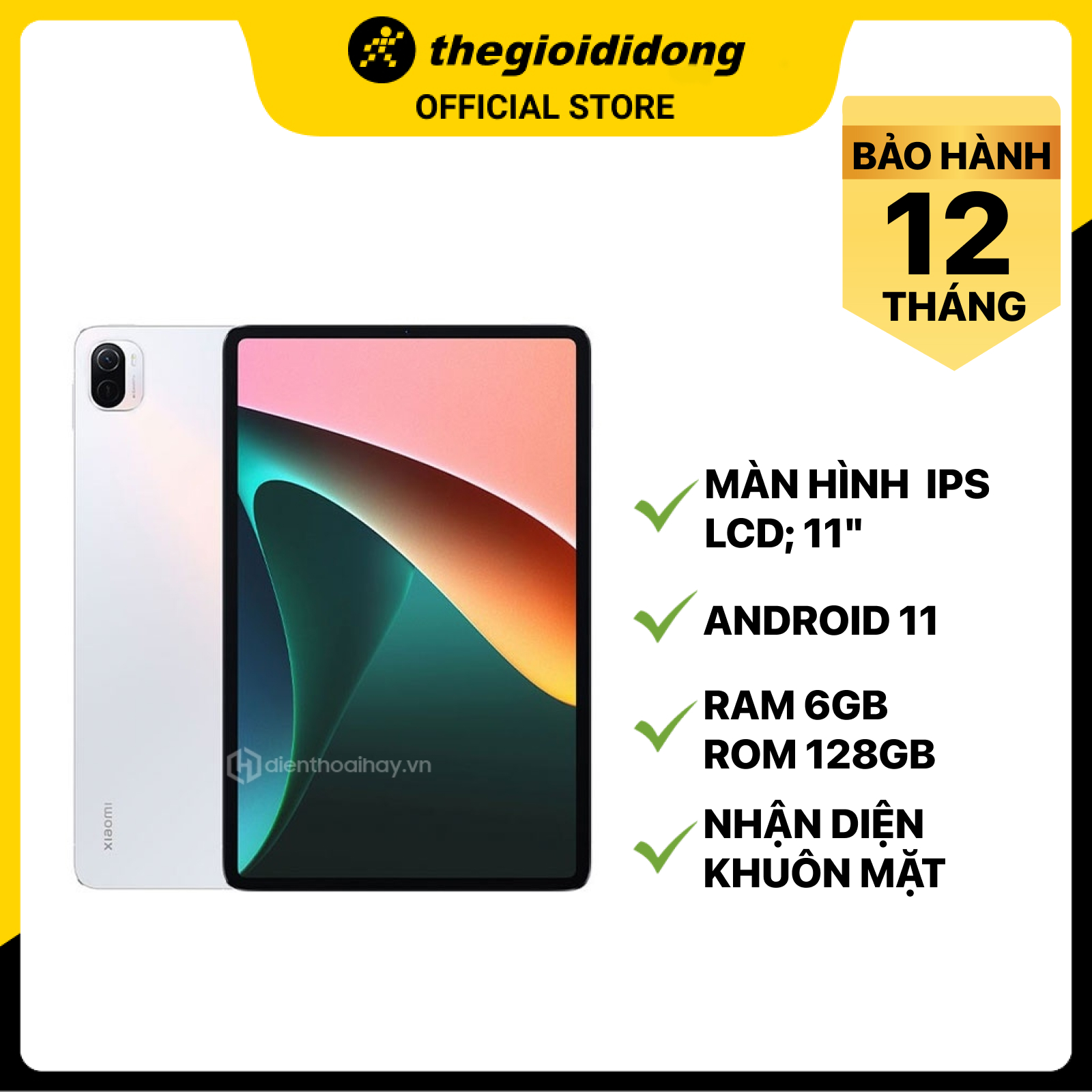 Máy tính bảng Xiaomi Pad 5 256GB - Hàng chính hãng