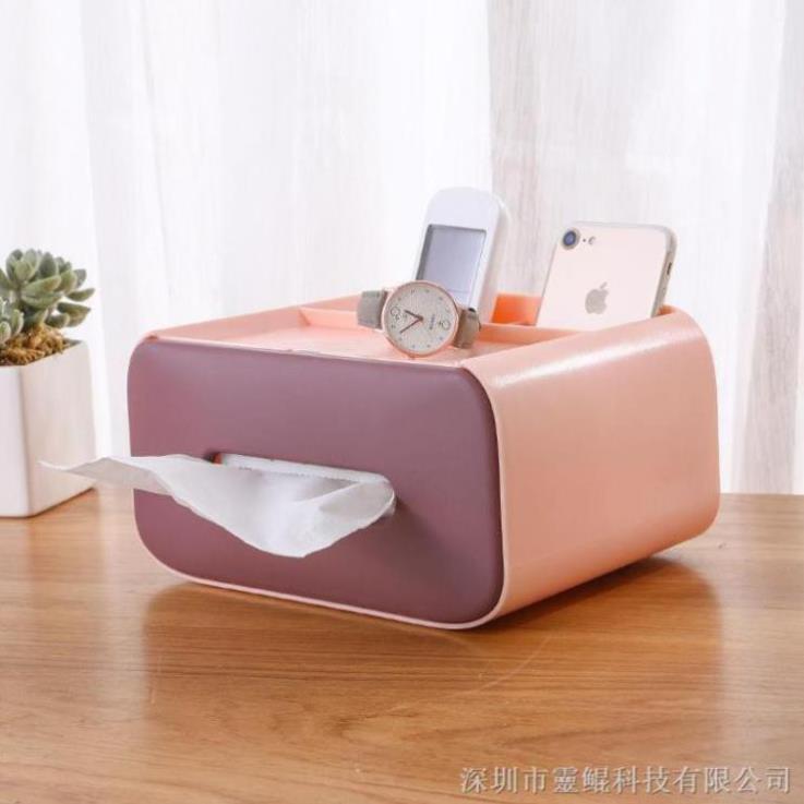 Hộp Đựng Khăn Giấy Đa Năng Tiện Dụng Cho Phòng Khách