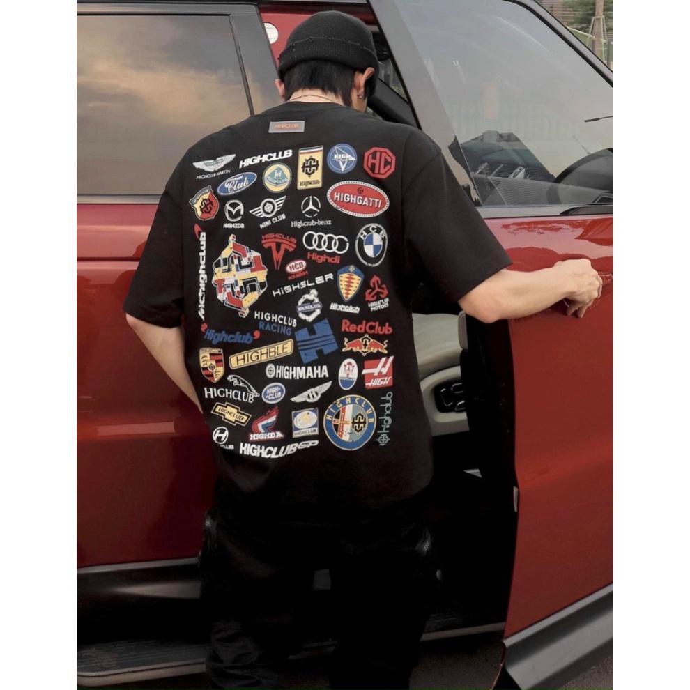 Áo Thun Local Brand HighClub Logo Nam Nữ Tay Lỡ Unisex Full Mạc
