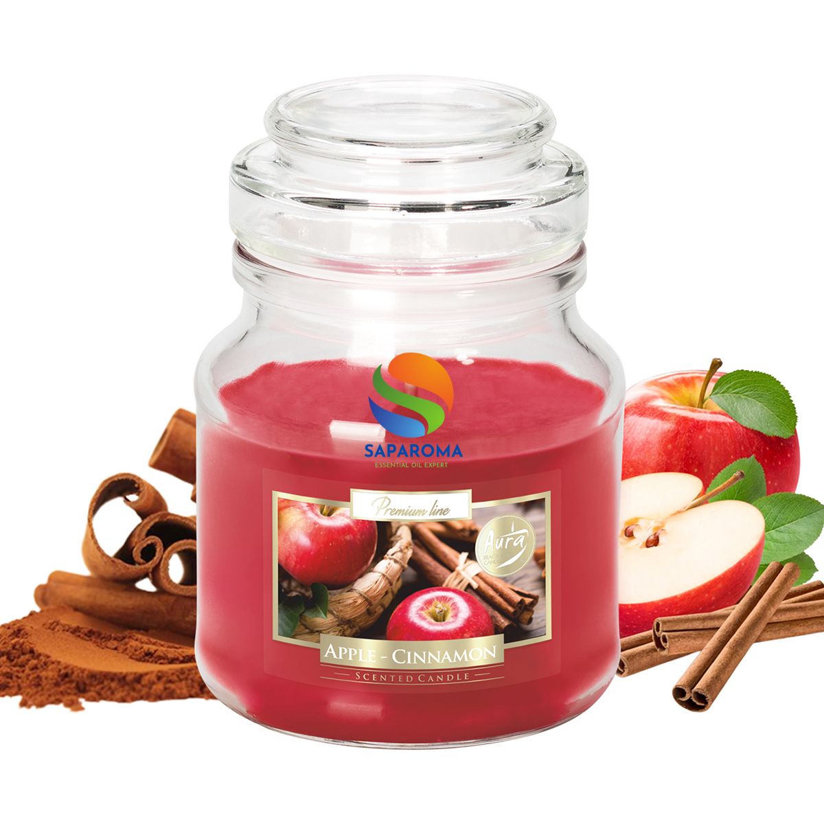 Hũ nến thơm tinh dầu Bispol 120g, nến trang trí, thơm phòng, thư giãn, hỗ trợ khử mùi