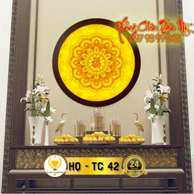 Đèn hào quang trúc chỉ in_HQTC12