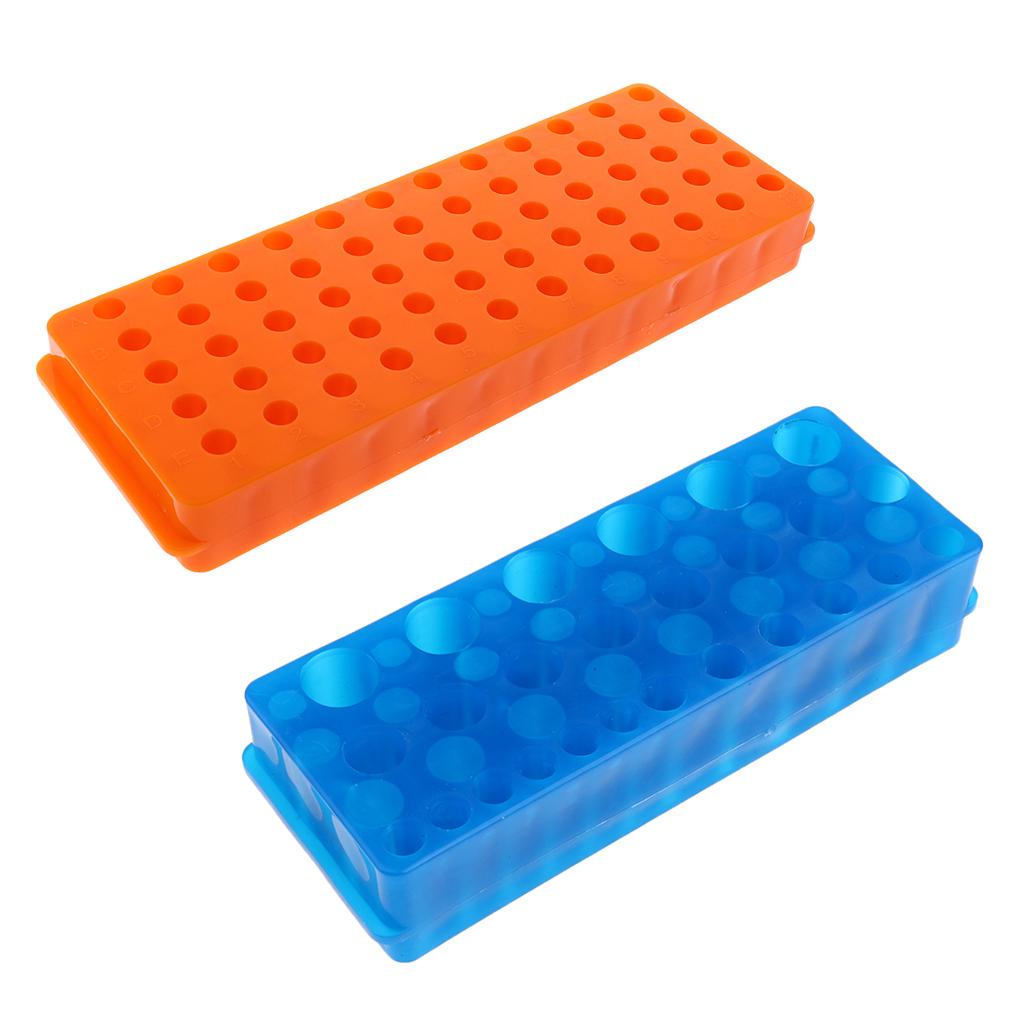 Lab Test Centrifuge Tube Rack 60Holes Different Size for 0.5ml 1.5ml 2ml 5ml