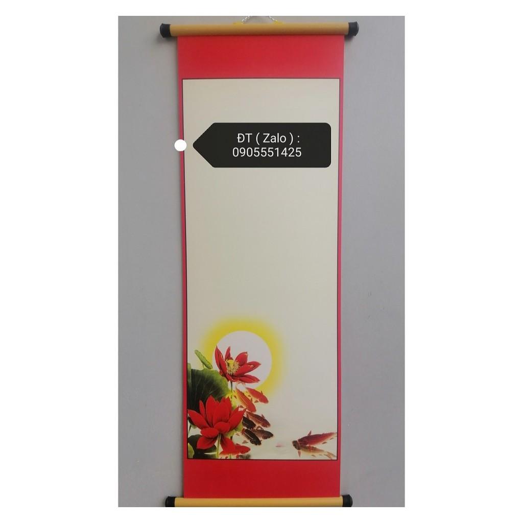 Bộ gồm 10 tờ giấy viết thư pháp + 10 CẶP nẹp treo