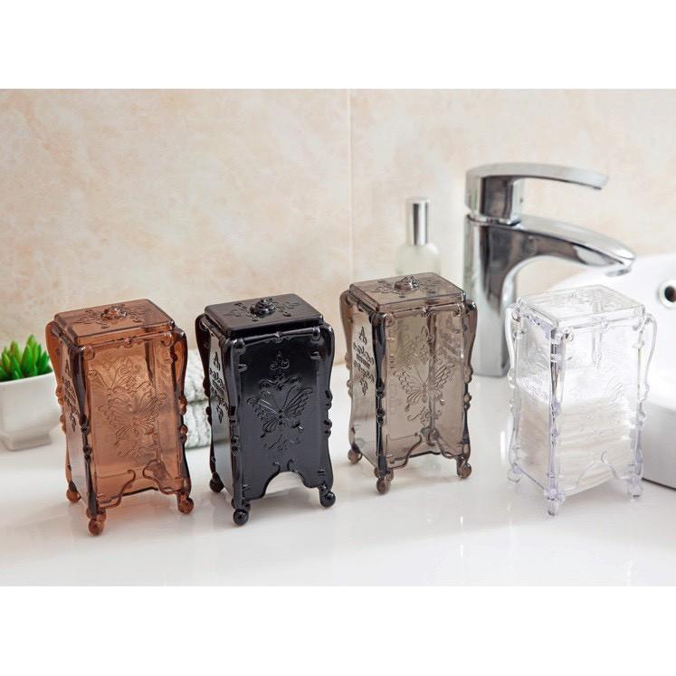 Hộp Đựng Bông Tẩy Trang Sang Trọng