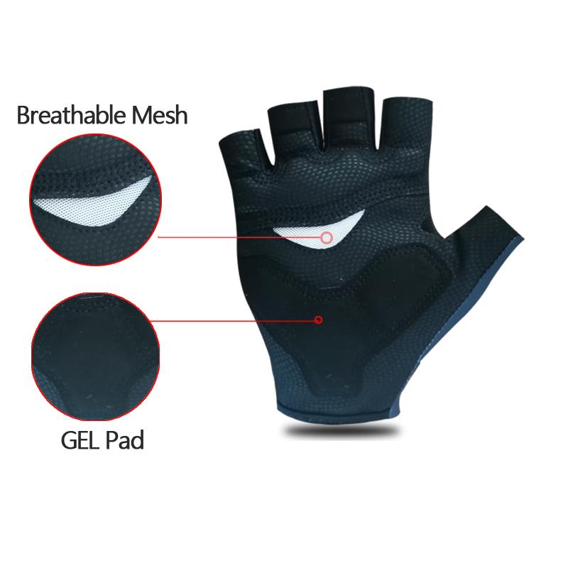 Mới EF Ngón Cyclng Găng Tay Guantes Ciclismo Thoáng Khí Xe Đạp Thể Thao Găng Tay Chuyên Nghiệp Đua Xe Găng Tay Xe Đạp