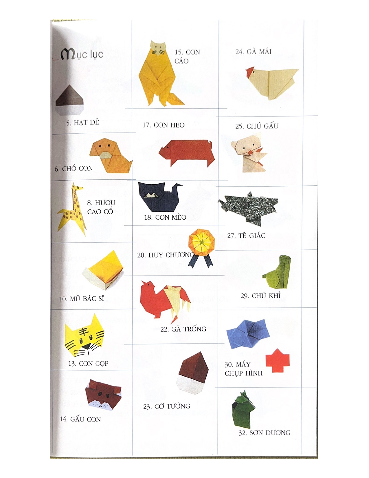 Origami - Trò Chơi Gấp Giấy Dành Cho Trẻ Em Tập 2 - Vanlangbooks