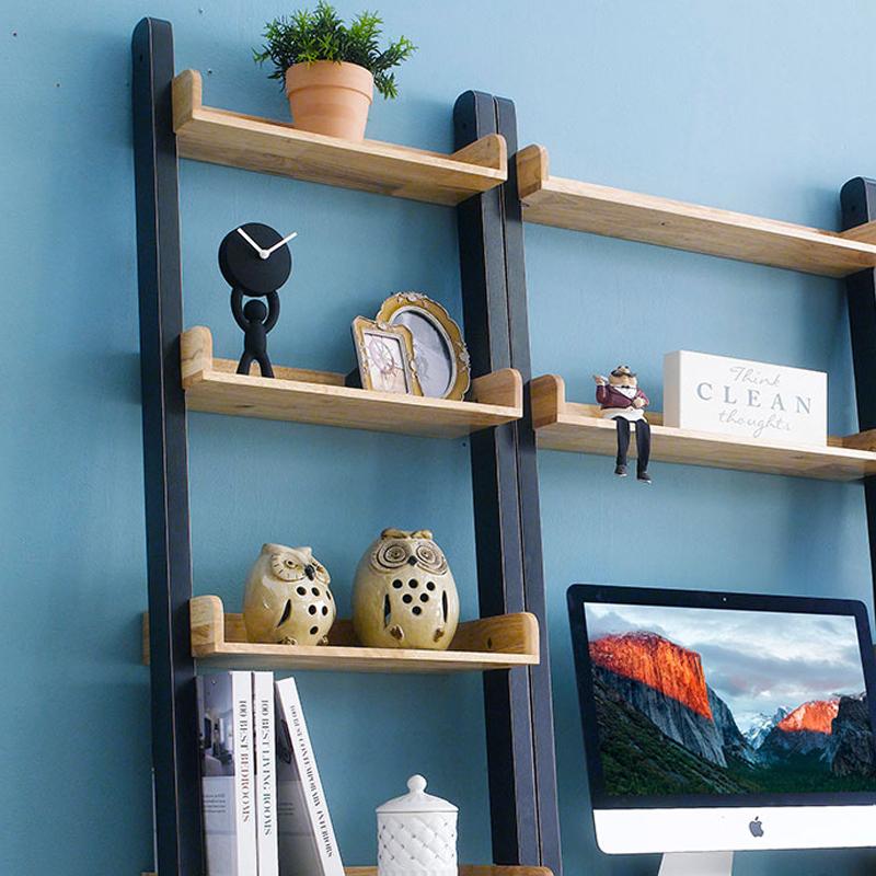 Bộ Bàn Liền Kệ 3 Món NB-Blue Gỗ Tự Nhiên Ibie OTD3NBBR - Xanh