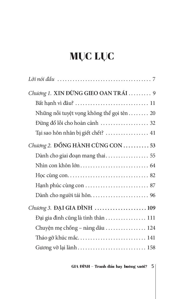 Gia Đình: Tranh Đấu Hay Buông Xuôi?