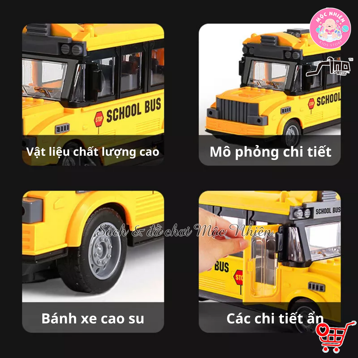 Đồ Chơi Điều Khiển Tỷ Lệ 1:32 SINO QH201-4 - Xe Buýt Bus