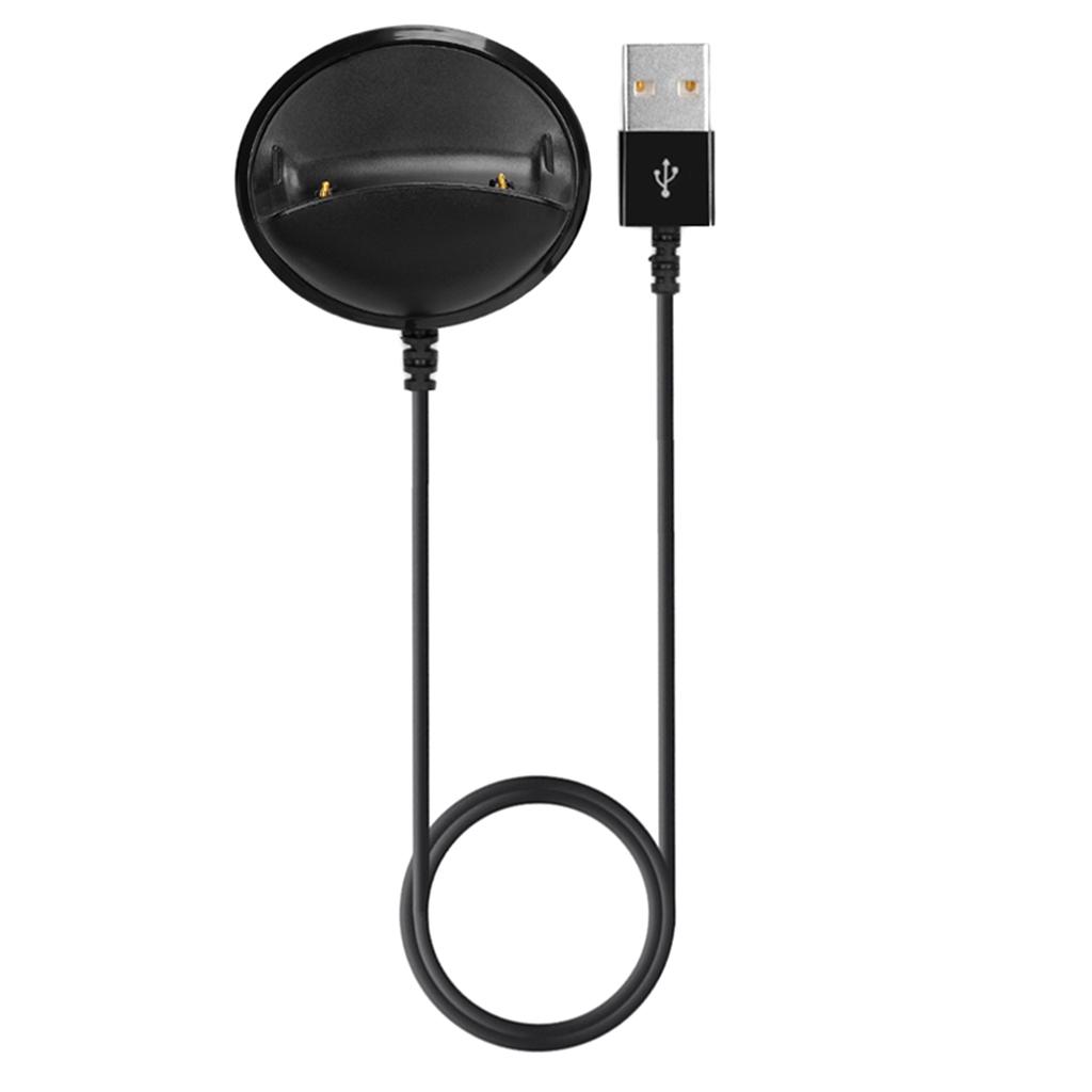 For Gear Fit2 Charger,Replacement Charging Dock Stand Cable Cradle for Samsung Gear Fit2 Pro SM-R365 / Gear Fit2 SM-R360 Smart Watch Black