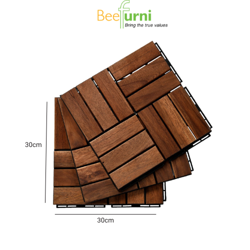 Vỉ sàn gỗ ngoài trời, lót ban công, sân vườn