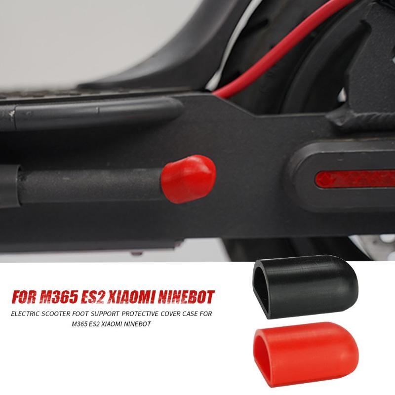 Xe tay ga Silicone Kickstand Foot Support Cover cho Xiaomi M365 Pro Max G30 ES2 ES4 Scooter Color: 1pcs Blue