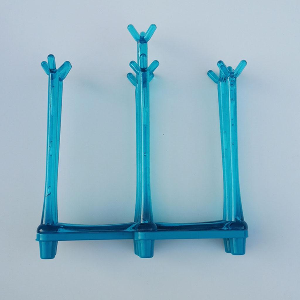 Kitchen Drain Cup Holder Bottle Drying Drainer Rack Plastic Bottle Drainer Stand