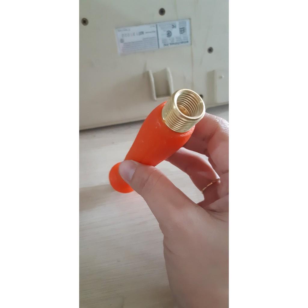 Tay cầm bình xịt thuốc khóa van bi