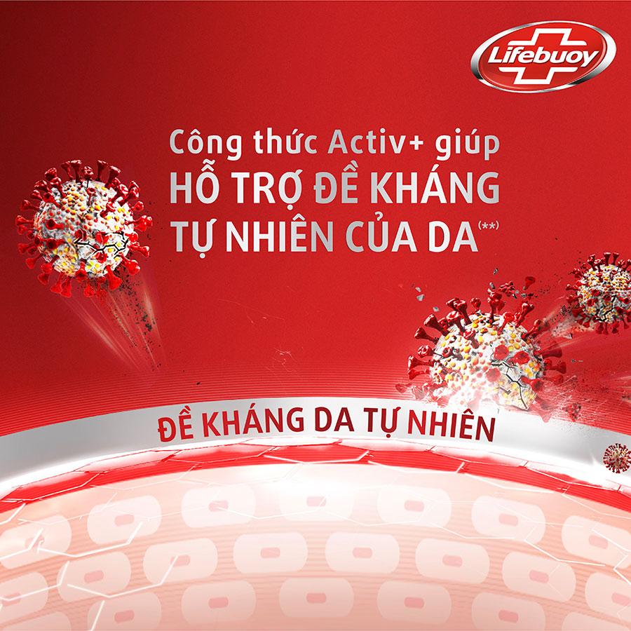 Combo 2 Nước rửa tay sạch khuẩn Lifebuoy Bạc Bảo Vệ và Sữa Dưỡng Ẩm Chai 450G